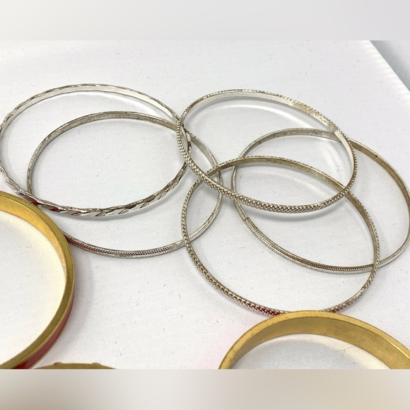 Kate Spade 8 Piece Bangle Bracelet Set - Picture 6 of 8